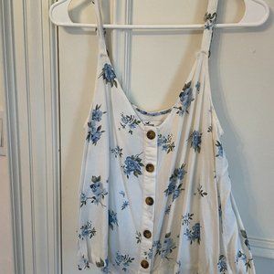 Hollister Floral Flowy Tank Top